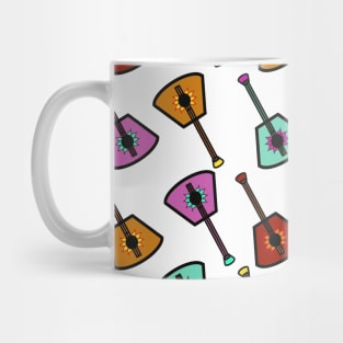 Retro Balalaika Pattern Mug